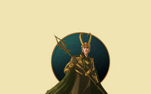 Loki Cartoon Artwork Wallpaper