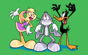 Lola Bunny Daffy Duck Wallpaper