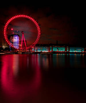London Red Eye Wallpaper
