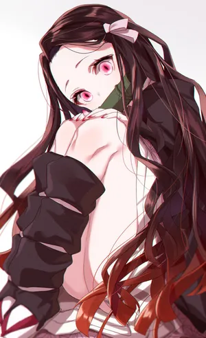 Lonely Nezuko Kamado Wallpaper