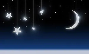 Look At The Beauty Of This Cute Little Moon! Wallpaper