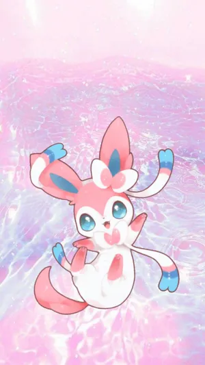 Look At This Super Cute Sylveon! Wallpaper