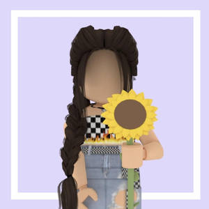 Look How Cute This Roblox Character Is! Wallpaper
