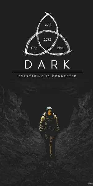 Looped Symbol Of Dark Netflix Original Series Wallpaper