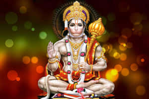 Lord Hanuman Digital Artwork Wallpaper