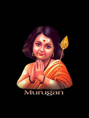 Lord Murugan Praying Wallpaper