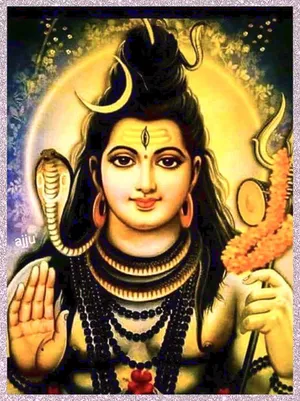 Lord Shiva And Moonlight Wallpaper