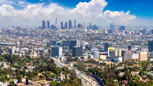Los Angeles Daytime Skyline Wallpaper