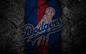 Los Angeles Dodgers Cracking Stones Wallpaper