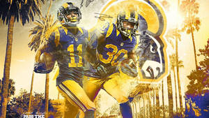 Los Angeles Rams 11 And 30 Wallpaper