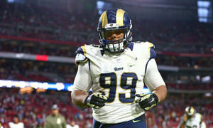 Los Angeles Rams Aaron Donald Rookie Wallpaper