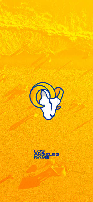 Los Angeles Rams Cartoon Logo Wallpaper