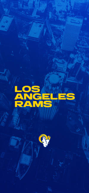 Los Angeles Rams Gold & Blue Wallpaper