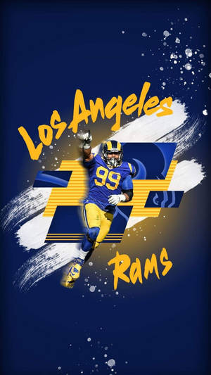 Los Angeles Rams No. 99 Wallpaper