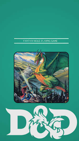 Lose Yourself In A World Of Adventure With Dungeons And Dragons Phone Wallpaper