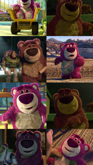 Lotso Collage Wallpaper