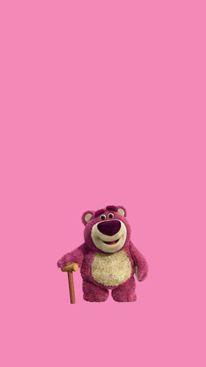 Lotso On Pink Wallpaper