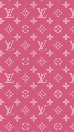 Louis Vuitton Pink Wallpaper
