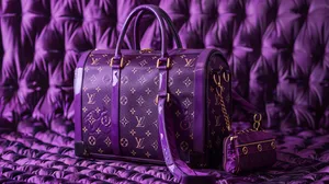 Louis Vuitton Purple Collection Wallpaper