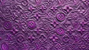 Louis Vuitton Purple Pattern Texture Wallpaper