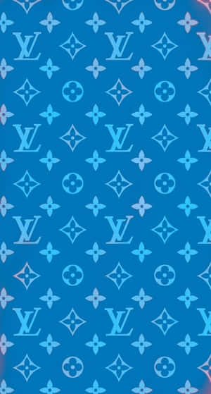 Louis Vuitton Unveils Its Latest Classic Blue Design Wallpaper