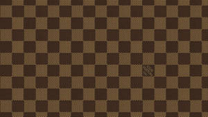 Louis Vuitton Vintage Checkered Wallpaper