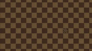 Louis Vuitton Vintage Checkered Wallpaper