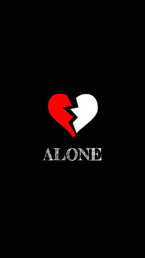 Love Alone Heartbroken Wallpaper