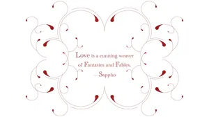 Love Is Cunning Quote Wallpaper