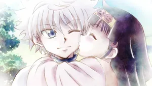 Lovely Alluka And Killua Wallpaper