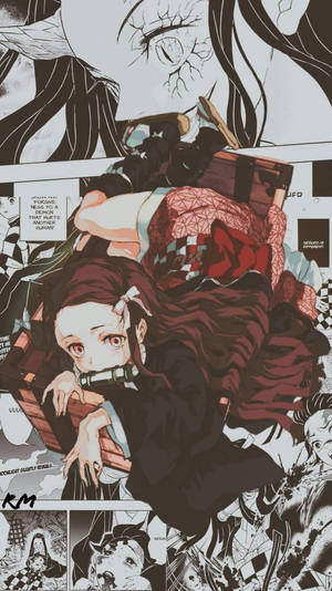 Lovely Nezuko Kamado Wallpaper