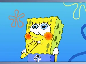 Lovely Smile Of Spongebob Wallpaper