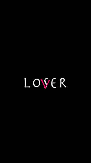 Lovser Text Art Wallpaper