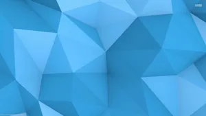 Low Poly Blue Background Wallpaper