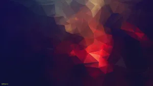 Low Poly Lava Wallpaper