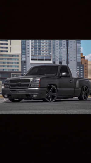 Low Truck Chevrolet Silverado 1500 Wallpaper