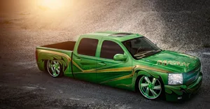 Lowrider Truck Wallpaper