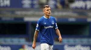 Lucas Digne Walking In The Stadium Wallpaper