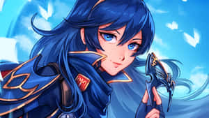 Lucina Blue Aesthetic Wallpaper