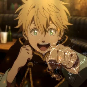 Luck Voltia Fist Lightning Wallpaper