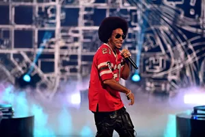 Ludacris Performingon Stage Wallpaper