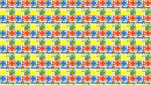 Ludo King Bases Tiled Wallpaper