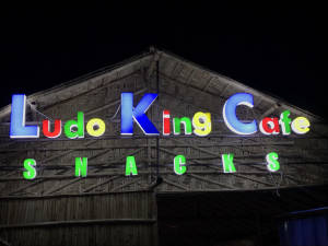 Ludo King Cafe Exterior Wallpaper