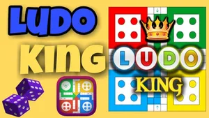 Ludo King Yellow Background Wallpaper
