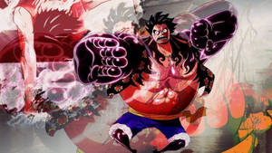 Luffy Gear 4 Art Wallpaper