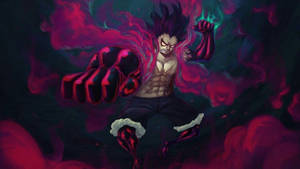 Luffy Gear 4 Gothic Wallpaper