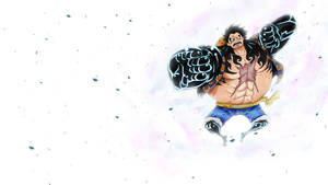 Luffy Gear 4 Windy Wallpaper