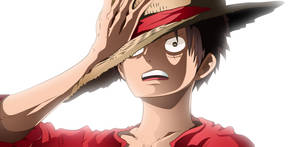 Luffy The Pirate Shock Wallpaper