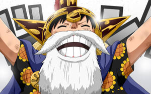 Luffy With White Beard Wallpaper