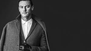 Luke Evans Hugo Boss Wallpaper